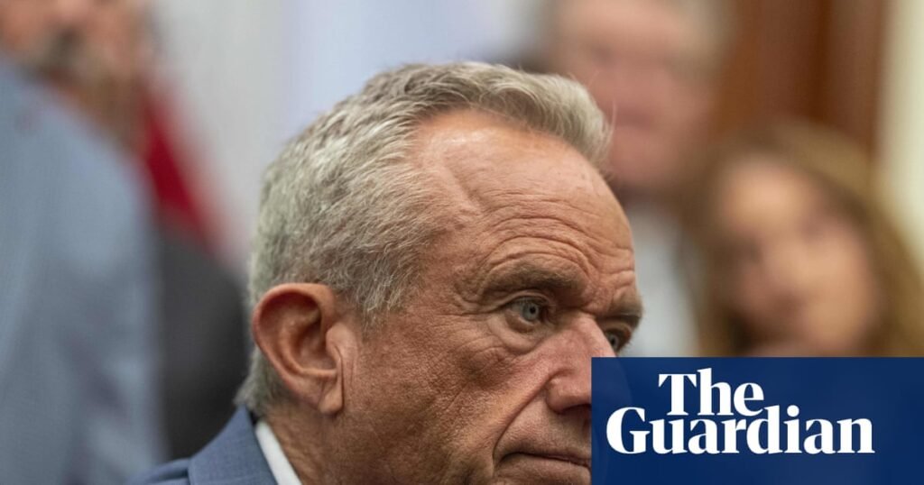RFK JR Veddles Dudus Health afirman que los CDC se dirigen bajo su liderazgo | Robert F Kennedy Jr