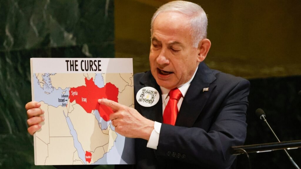 En la ONU Netanyahu dice que la guerra de Gaza de Israel debe terminar Hamas: NPR