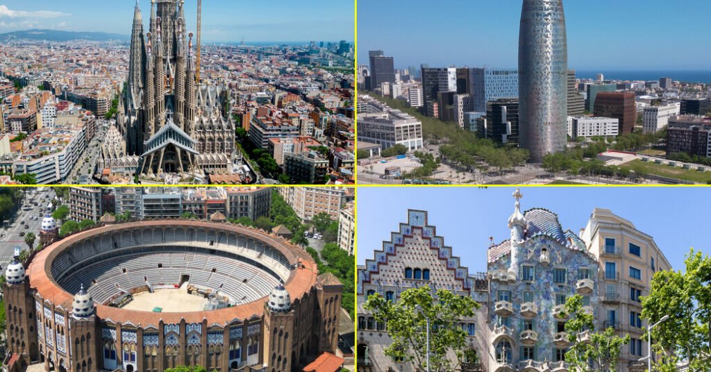 Explorando la arquitectura de Barcelona a través de una lente matemática