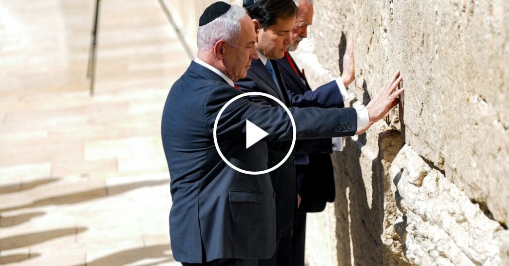 Rubio es escéptico de Gaza Deal durante la visita de Jerusalén