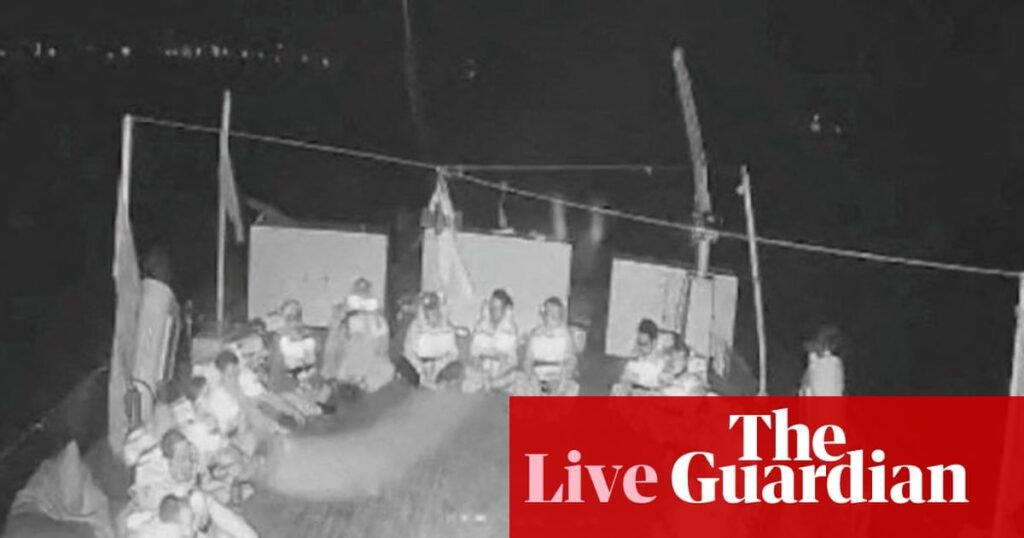 Israel le dice a Gaza Aid Flotilla que cambie de rumbo, ya que los activistas dicen que la Armada está interceptando barcos – Medio Oriente Crisis Live | Medio Oriente y África del Norte Israel le dice a Gaza Aid Flotilla que cambie de rumbo, ya que los activistas dicen que la Armada está interceptando barcos - Medio Oriente Crisis Live | Medio Oriente y África del Norte