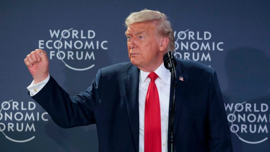 En Davos, los aliados de Estados Unidos cuestionan un orden mundial que se está desgastando: NPR