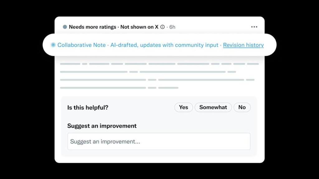 El último experimento de Notas comunitarias de X permite a la IA escribir el primer borrador
