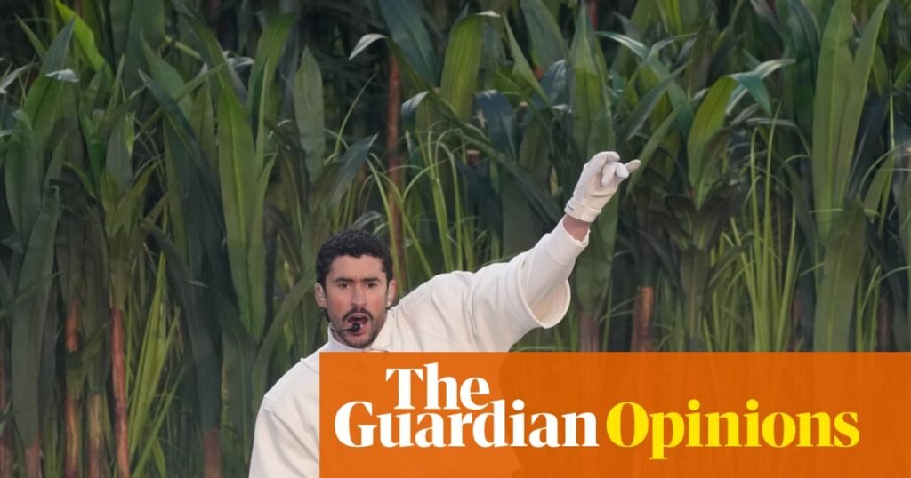 En el Super Bowl, Bad Bunny cuestionó el significado de 'Estados Unidos' | mal conejito