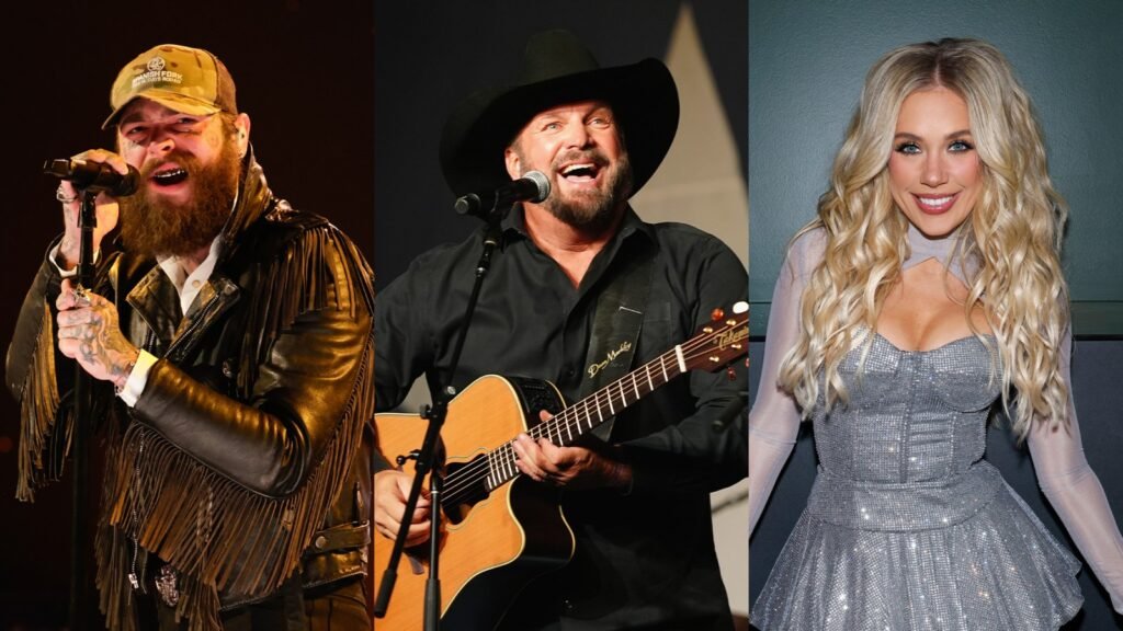 Garth Brooks, Post Malone y Megan Moroney Titular Garth Brooks, Post Malone y Megan Moroney Titular