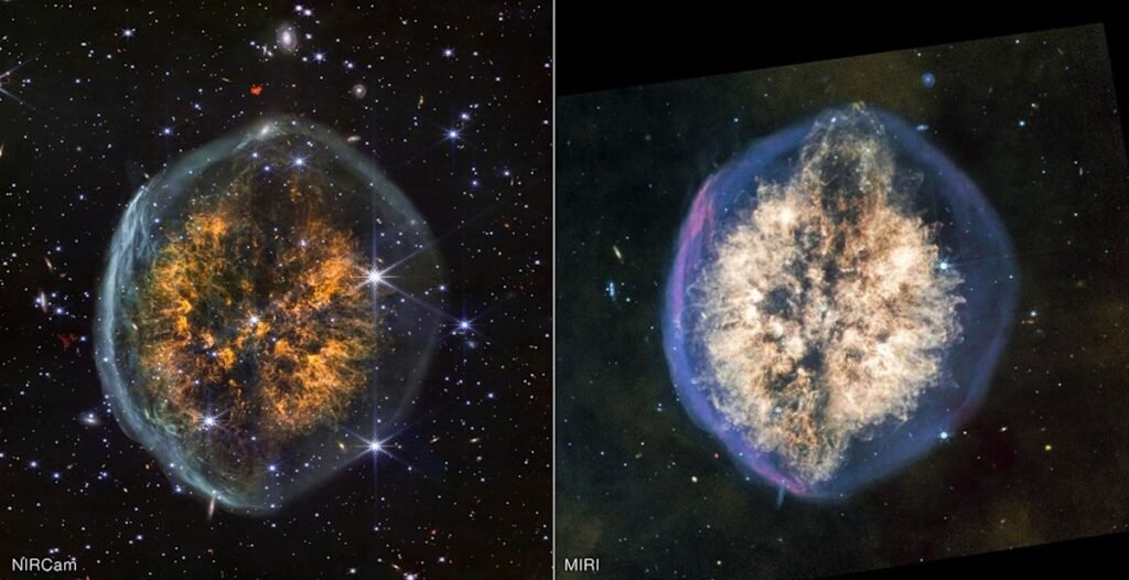 Nuevas fotografías del Telescopio Webb muestran la Nebulosa del Cráneo Expuesta