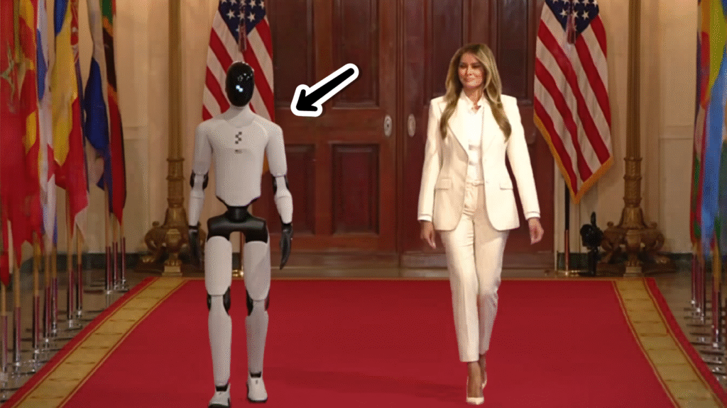 El robot-guachi de la Primera Dama(vídeo) - Remolacha