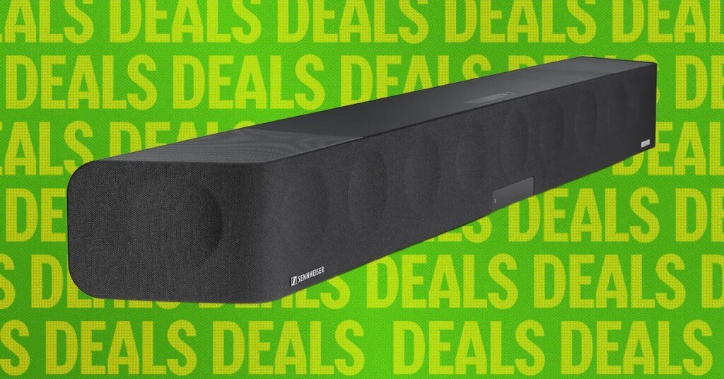 Esta barra de sonido premium Sennheiser tiene un descuento de $ 1000