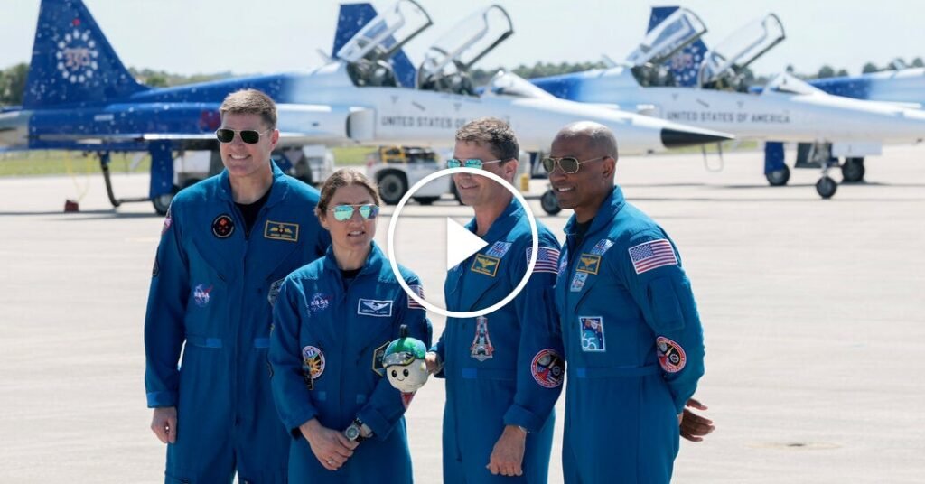 La tripulación Artemis II se prepara para el lanzamiento a la Luna