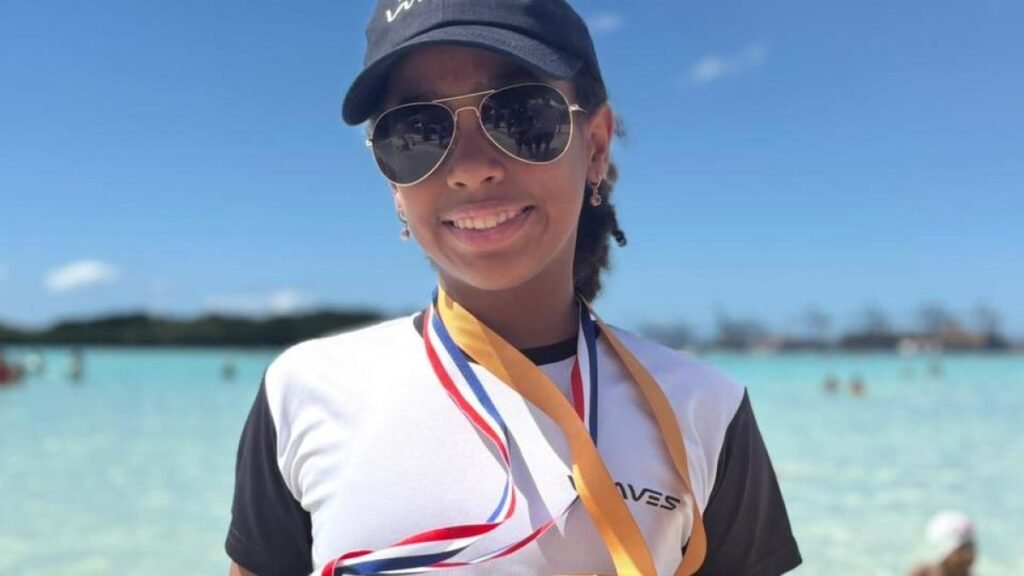 SARAH OCHOA, PROMESA  DOMINICANA EN NATACION