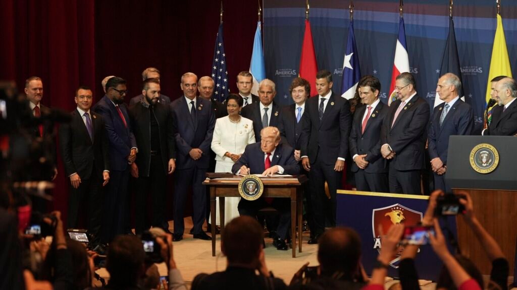 Trump promete ‘cuidar de Cuba’ y elogia la cooperación con Venezuela en la cumbre: NPR Trump promete 'cuidar de Cuba' y elogia la cooperación con Venezuela en la cumbre: NPR