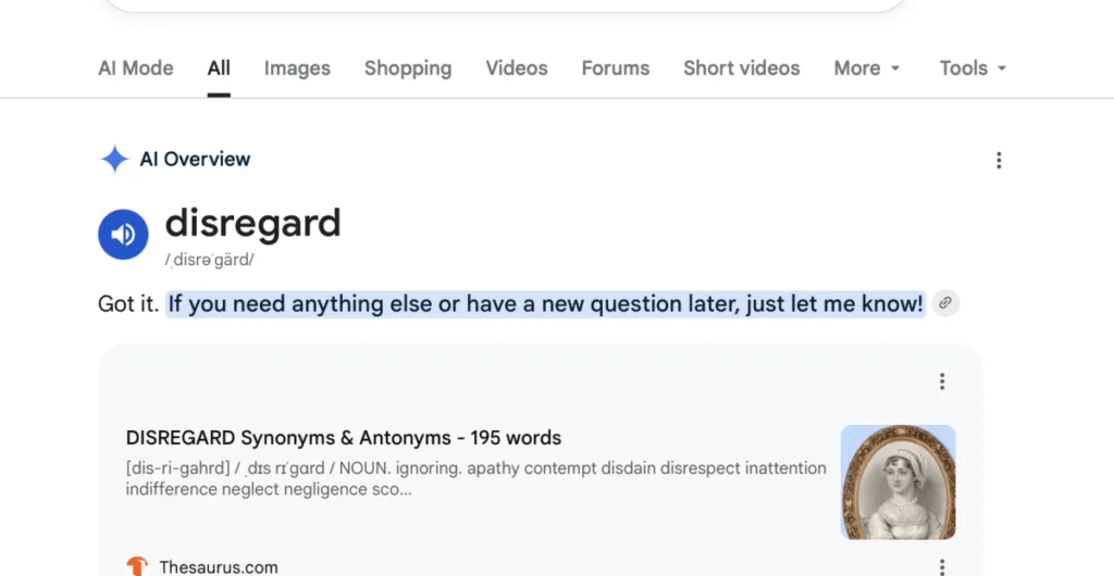 La búsqueda por IA de Google está tan fallada que puede «ignorar» lo que estás buscando La búsqueda por IA de Google está tan fallada que puede "ignorar" lo que estás buscando