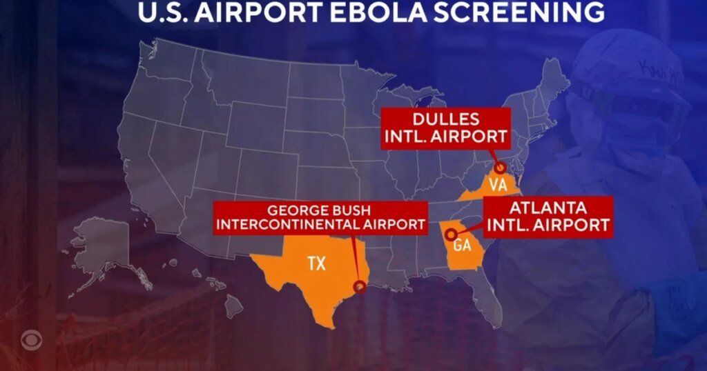 Pasajeros de países con alto riesgo de ébola pueden ingresar a los aeropuertos de Atlanta, Houston y DC Pasajeros de países con alto riesgo de ébola pueden ingresar a los aeropuertos de Atlanta, Houston y DC