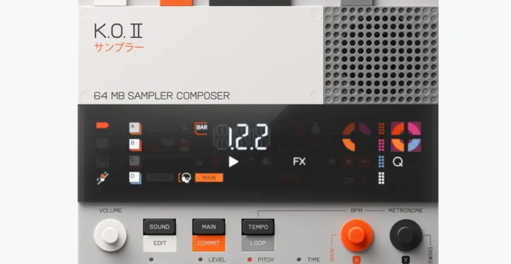 Teenage Engineering agrega modo lo-fi, audio USB y más a su sampler KO II