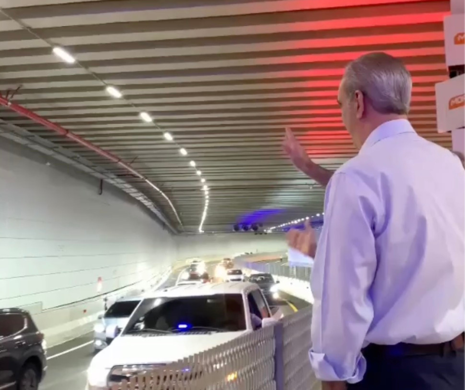 Abinader inaugura el túnel de la Plaza de la Bandera – Remolacha Abinader inaugura el túnel de la Plaza de la Bandera - Remolacha