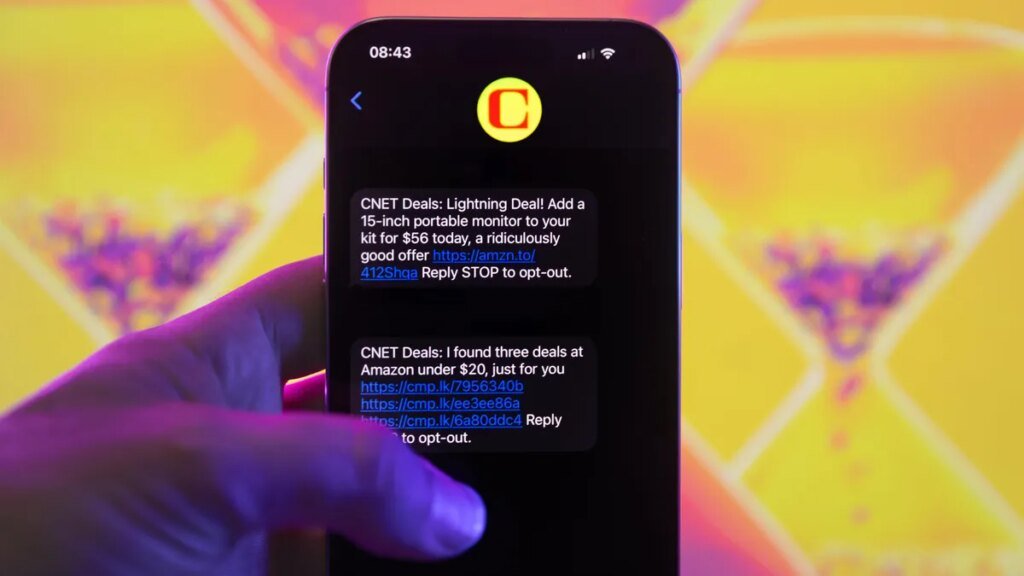 No pierda el tiempo buscando ofertas. Le enviaremos los mejores CNET Deals Text Art