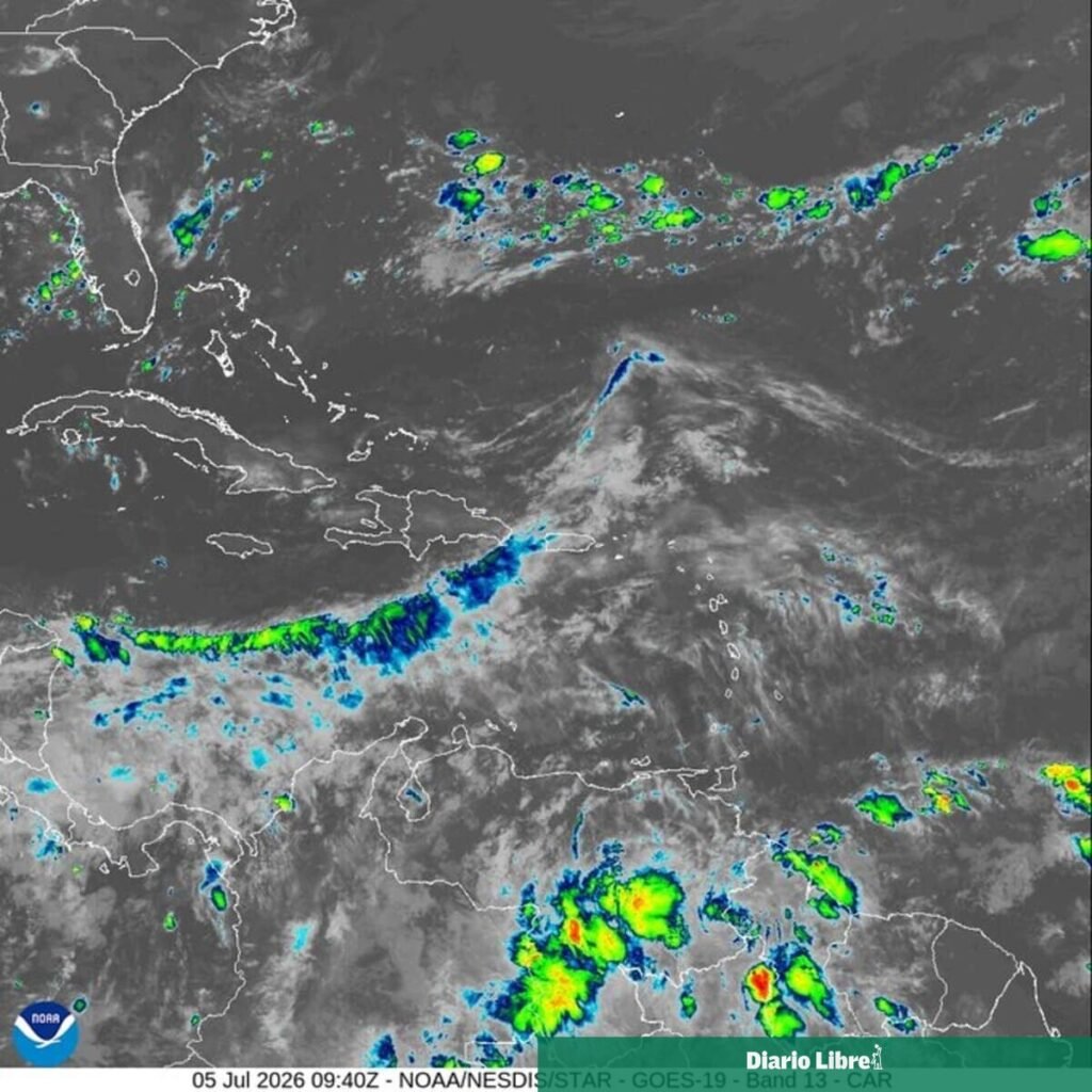Polvo del Sahara provoca reducción de lluvias en República Dominicana