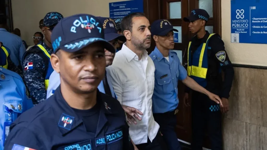 Se recesa juicio de fondo del caso Jet Set para el 4 de septiembre Antonio Espaillat, principal encartado en el juicio del Jet Set.