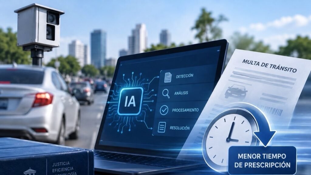 Poder Judicial reduce en un 86 % el tiempo de respuesta de prescripción de multas de tránsito mediante inteligencia artificial